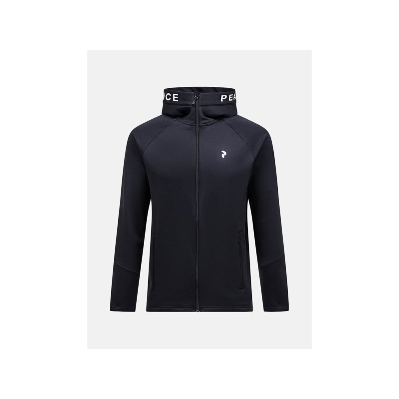 Bluza Peak Performance M Rider Zip Hood czarny