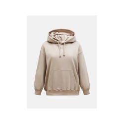 Bluza Peak Performance W Original Terry Hood beżowy
