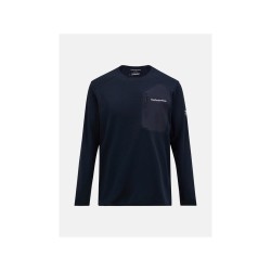 Bluza PEAK PERFORMANCE M Freelight Polartec Grid Crew czarny