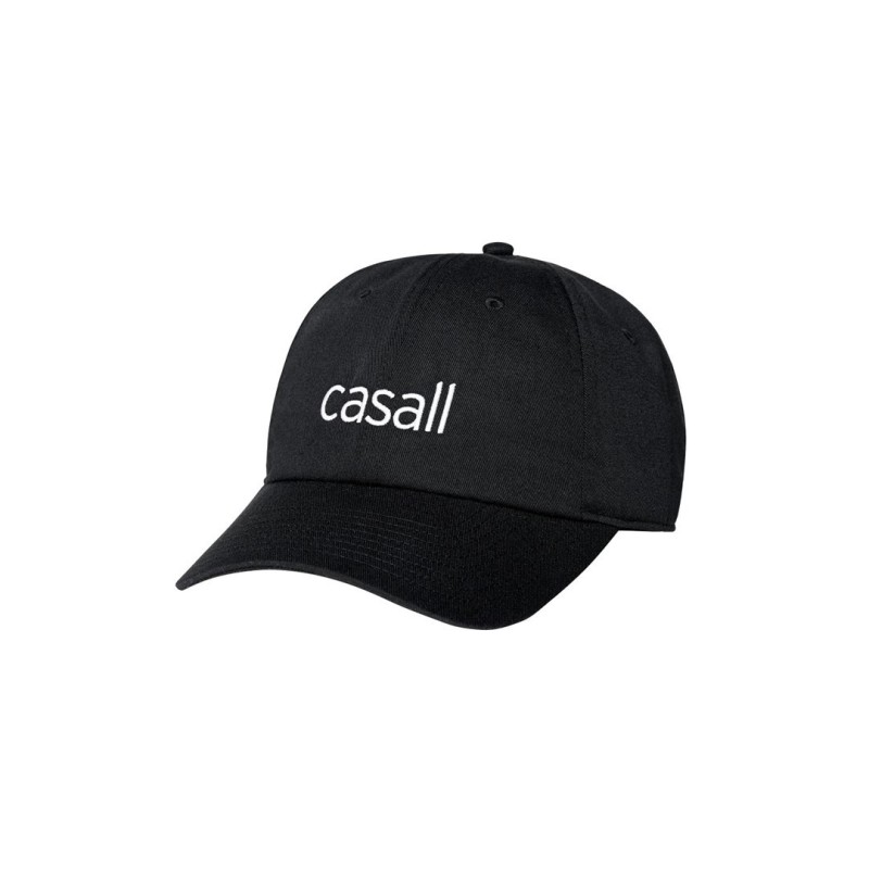 Czapka z daszkiem Casall Casual Logo Cap czarny