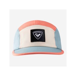 Czapka z daszkiem ROSSIGNOL WATERFALL 5P CAP rĂłĹĽowa