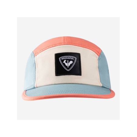 Czapka z daszkiem ROSSIGNOL WATERFALL 5P CAP rĂłĹĽowa
