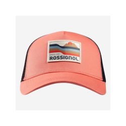Czapka z daszkiem ROSSIGNOL Waterfall Mesh Cap rĂłĹĽowa