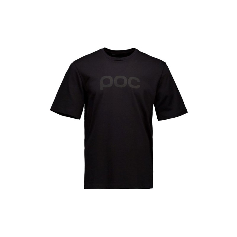 Koszulka bawełniana POC Tee - uranium black rozmiar: m
