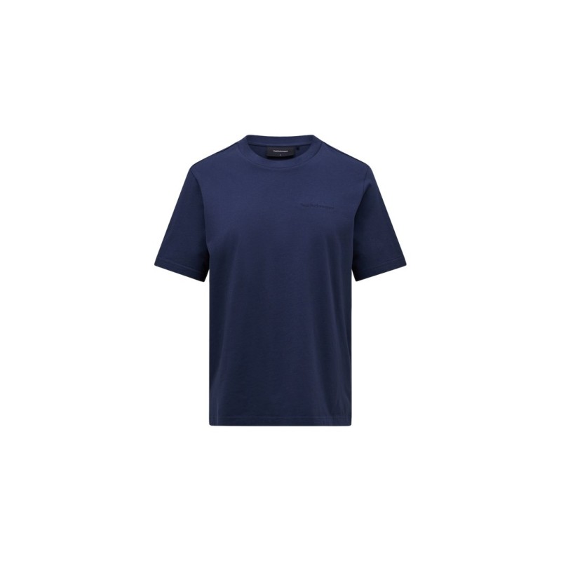 Koszulka Peak Performance M Original Small Logo Tee niebieski