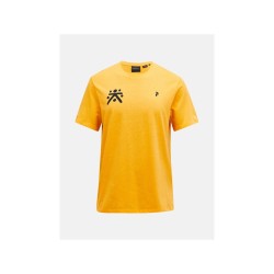 Koszulka PEAK PERFORMANCE Explore Graphic Tee Men pomaraĹ„czowy