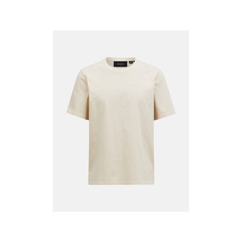 Koszulka PEAK PERFORMANCE Original Small Logo Tee Men beĹĽowy