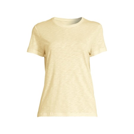 Koszulka damska Casall Soft Texture Tee żółty