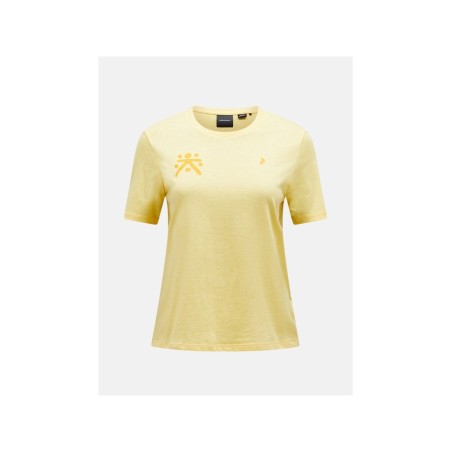 Koszulka PEAK PERFORMANCE Explore Graphic Tee Women ĹĽĂłĹ‚ty