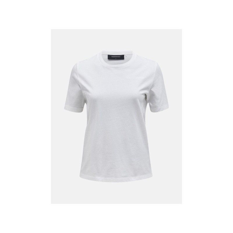 Koszulka Peak Performance W Original Small Logo Tee biaĹ‚y