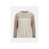 Koszulka PEAK PERFORMANCE M Trail Wool Blend LS beżowy