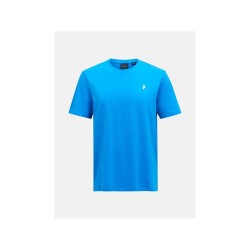 Koszulka z nadrukiem Peak Performance Explore Graphic Tee - brilliant blue rozmiar: xl