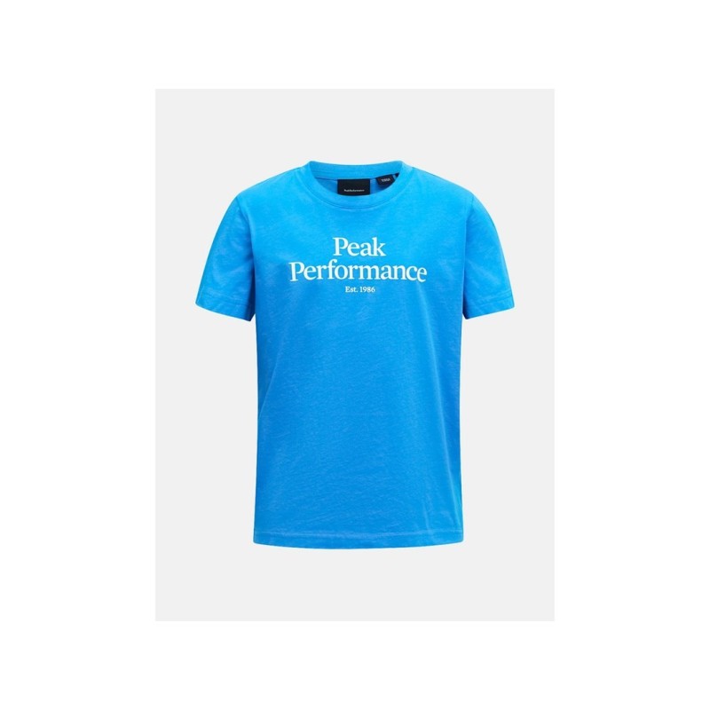 Koszulka PEAK PERFORMANCE Original T-Shirt Junior niebieski