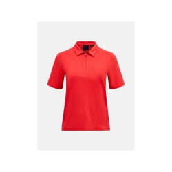Koszulka PEAK PERFORMANCE W Comfort Zip Polo czerwony
