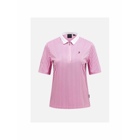 Koszulka PEAK PERFORMANCE W Graphic SS Zip Polo