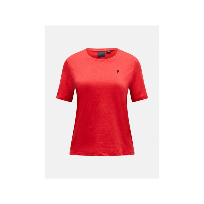Koszulka PEAK PERFORMANCE Explore Graphic Tee Women czerwony