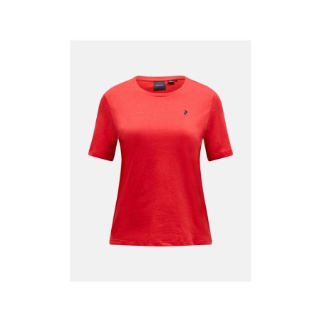 Koszulka PEAK PERFORMANCE Explore Graphic Tee Women czerwony