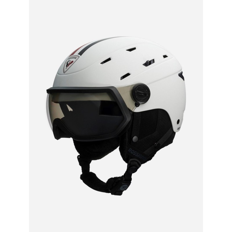 Kask narciarski ROSSIGNOL Allspeed Visor Impacts Photochromic biały
