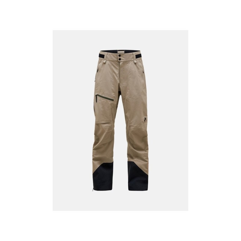 Spodnie narciarskie Peak Performance M Alpine Gore-Tex bezowy