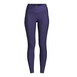 Legginsy damskie z wysokÄ… taliÄ… Casall Overlap High Waist Tights fioletowy