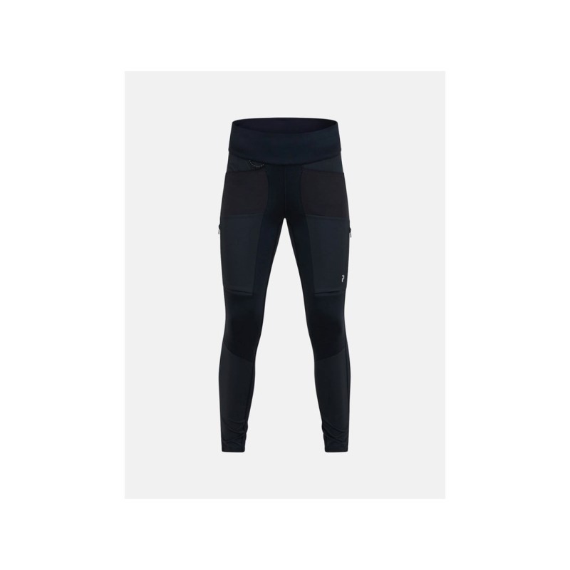 Legginsy PEAK PERFORMANCE W Ascent Track Tights czarny