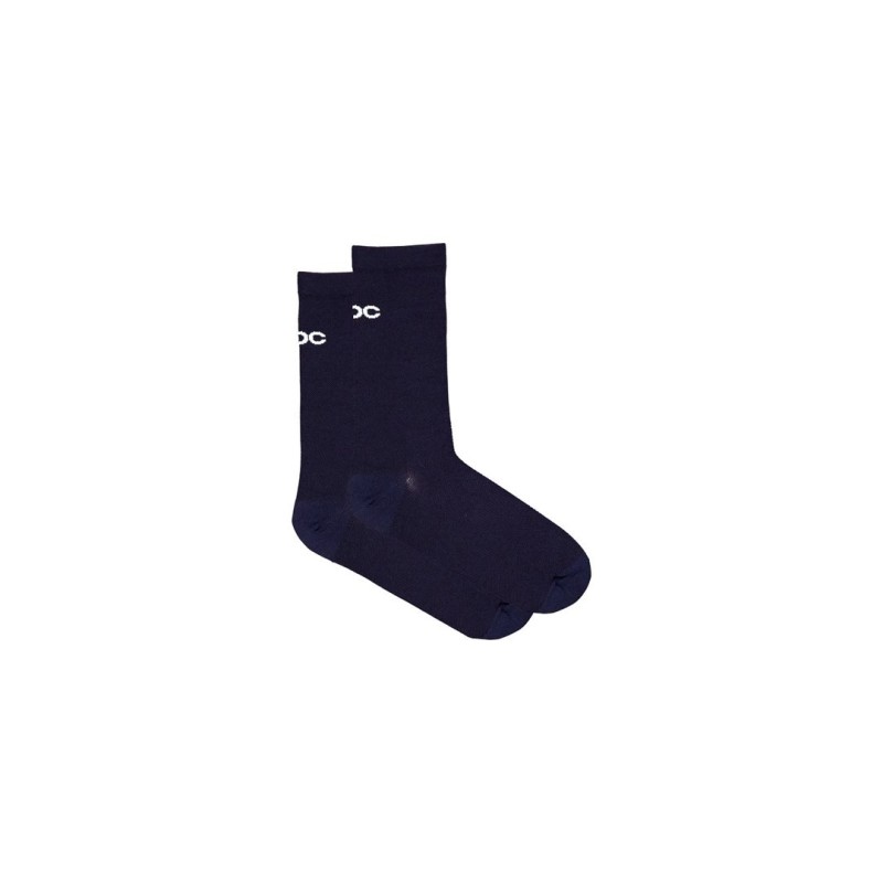 Skarpety rowerowe POC Cadence Road Long Socks granatowy