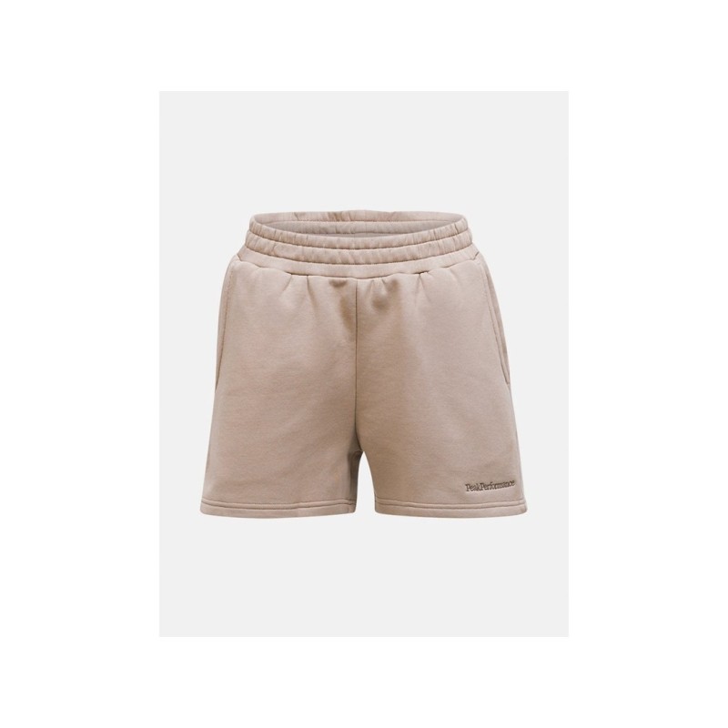 Szorty PEAK PERFORMANCE Original Small Logo Shorts Women beżowy