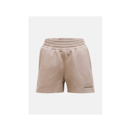Szorty PEAK PERFORMANCE Original Small Logo Shorts Women beżowy