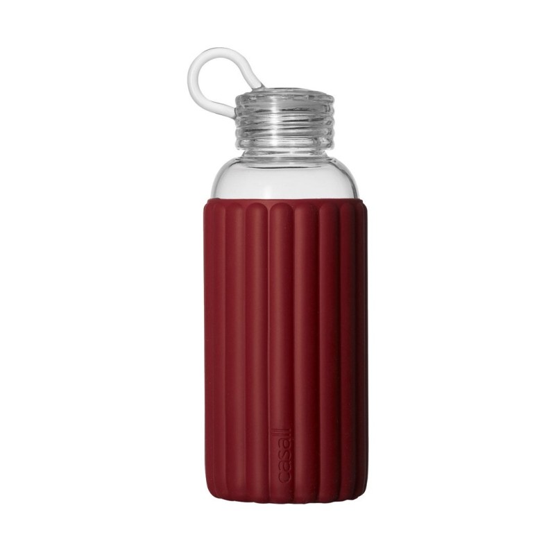 Bidon na wodÄ™ CASALL Sthlm Glass bottle 0,5l sienna red