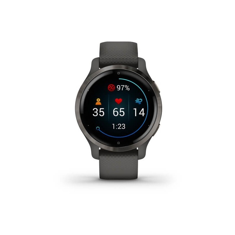 Zegarek Garmin Venu 2S Slate Silver Graphite Zegarek Garmin Venu 2S Slate Silver Graphite