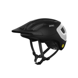 Kask rowerowy POC Axion Race Mips czarno biały