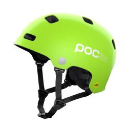 Kask rowerowy dla dzieci POC POCito Crane MIPS - fluorescent yellow/green rozmiar: s