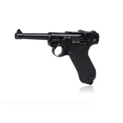 Wiatrówka pistolet RANGER P08 Parabellum KWC kal. 4,5 BBs BLOW BACK 21 strz. FULL METAL CO2 (AAKCMB410AZB)