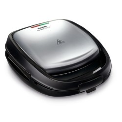 Tefal SW341D12 toster 700 W Czarny, Stal nierdzewna
