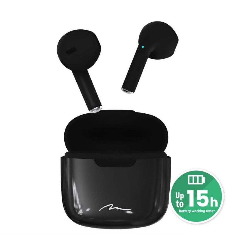 Słuchawki Media tech MT3589K (douszne Bluetooth z wbudowanym mikrofonem kolor czarny