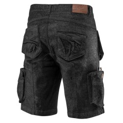 Krótkie spodenki robocze Neo Tools DENIM, czarne, rozmiar XS