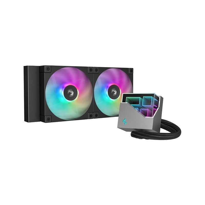 DeepCool LT240 Procesor Chłodnica cieczy all-in-one 12 cm Czarny 1 szt. DeepCool LT240 Procesor Chłodnica cieczy all-in-one 12 cm Czarny 1 szt.