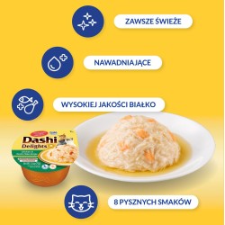 INABA Dashi Delights Kurczak i płatki Bonito - Przysmak dla kotów - 70g