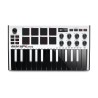 Klawiatura sterująca AKAI MPK Mini MK3 kontroler MIDI USB Czarny, Biały