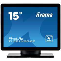 Monitor dotykowy T1521MSC-B2 15 cali PCAP bezel free front