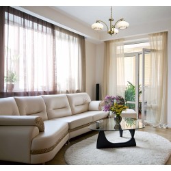 Żyrandol klasyczna lampa sufitowa wisząca Activejet RITA Patyna potrójna 3xE27 do salonu