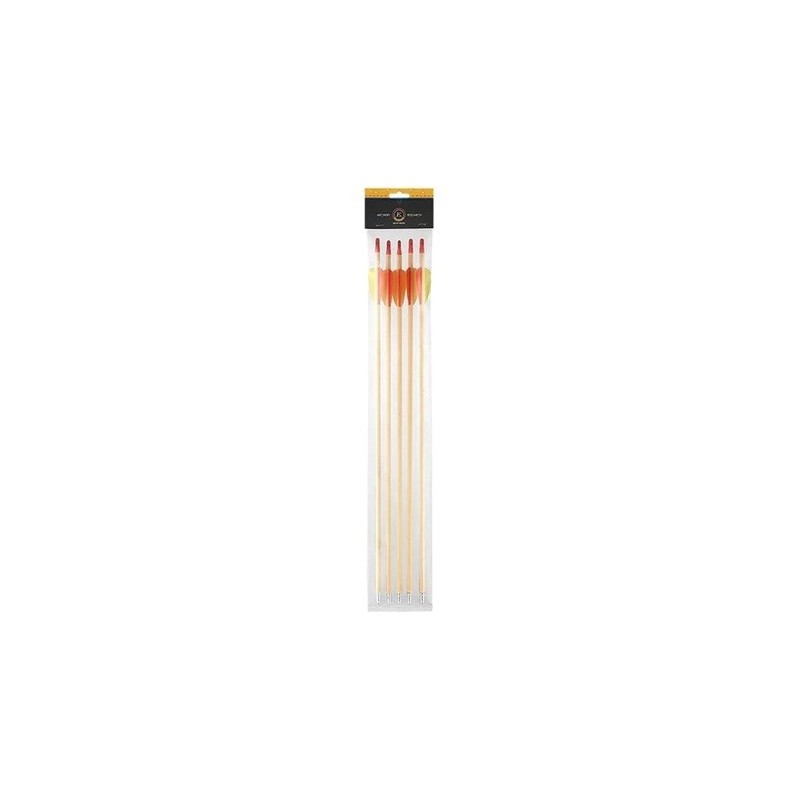 Strzały drewniane Target Wooden 30" Poe Lang - zestaw 5 sztuk
