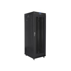 LANBERG SZAFA STOJĄCA RACK 19" 37U 600X800 DRZWI PERFOROWANE LCD CZARNA FF01-6837-23BL (FLAT PACK)