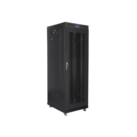 LANBERG SZAFA STOJĄCA RACK 19" 37U 600X800 DRZWI PERFOROWANE LCD CZARNA FF01-6837-23BL (FLAT PACK)