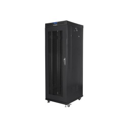 LANBERG SZAFA STOJĄCA RACK 19" 37U 600X800 DRZWI PERFOROWANE LCD CZARNA FF01-6837-23BL (FLAT PACK)
