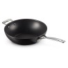 Le Creuset hartowany nieprzywierający Stir-Fry srebrny 30cm