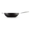 Le Creuset hartowany nieprzywierający Stir-Fry srebrny 30cm