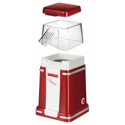 Unold Classic urządzenie do robienia popcornu Czerwony, Srebrny, Biały 900 W