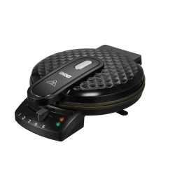Unold 48235 gofrownica 1 gof. 1200 W Czarny, Stal nierdzewna