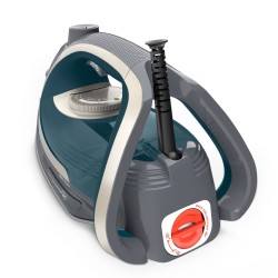 Tefal Ultragliss Anti-Calc Plus FV6842 Żelazko parowe 2800 W Niebieski, Srebrny